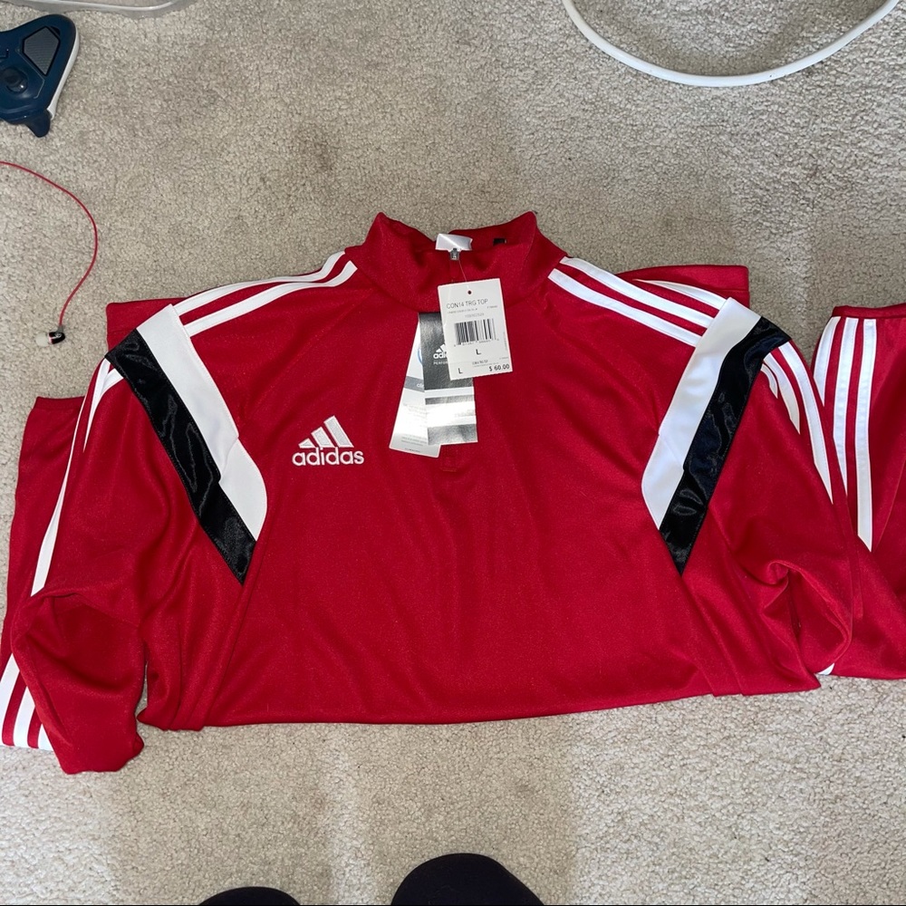 NWT Men’s Adidas Performance Quarter Zip